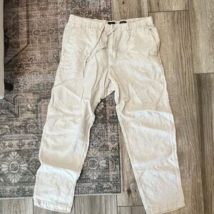 H&M Men's Light Beige Joggers